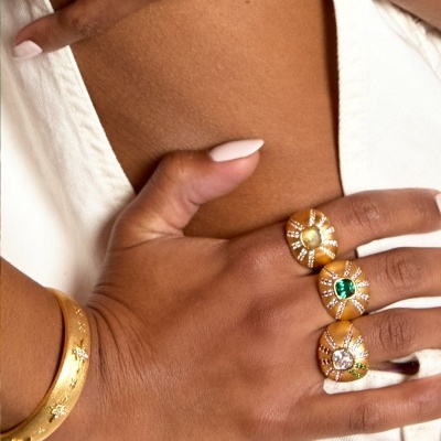 MYA-BAY California Rainbow Ring