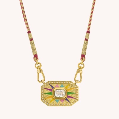 MYA-BAY Light Rainbow Yucatan Necklace MYA-BAY Light Rainbow Yucatan Necklace