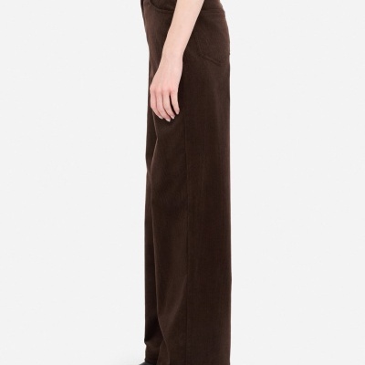 Choco Velvet trousers