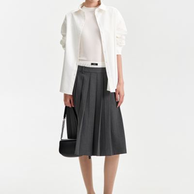 Oversized White Cotton Shirt