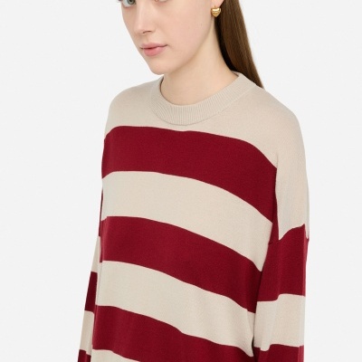 Striped jumper in wool blend Striped jumper in wool blend