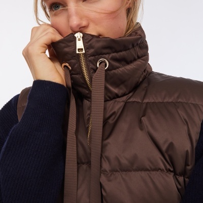 Longline padded vest