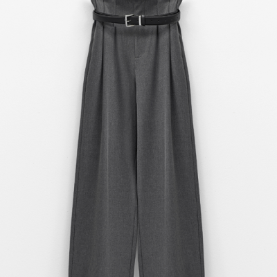 Tailored Trousers with Belt