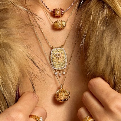 MYA-BAY Gold Protection Necklace