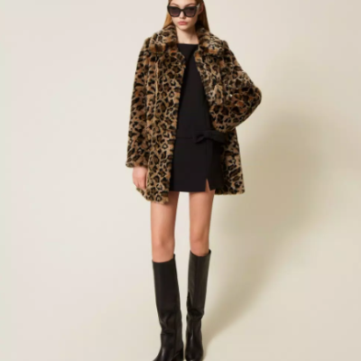 Bow-detail sleeveless mini dress