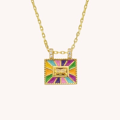 MYA-BAY Rainbow El Paso Necklace