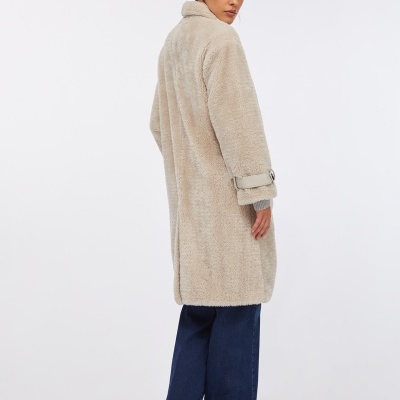 Teddy fabric coat