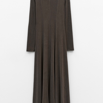 Long High-Neck Dress