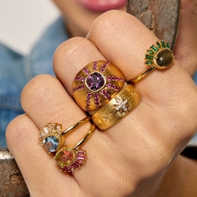 MYA-BAY Blue Lady Ring MYA-BAY Blue Lady Ring