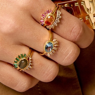 MYA-BAY Blue Lady Ring MYA-BAY Blue Lady Ring