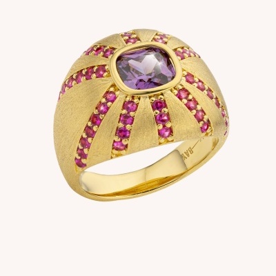 MIA-BAY Purple California Ring