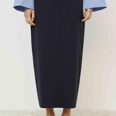 Structured Pencil Skirt