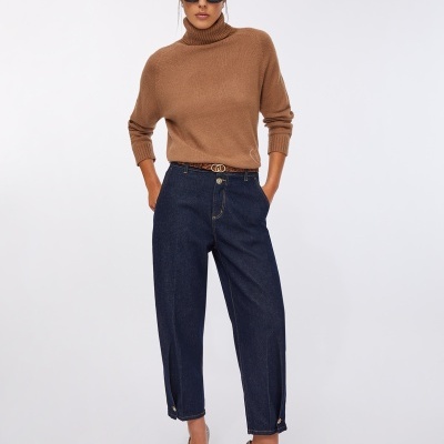 Wool and cashmere turtleneck