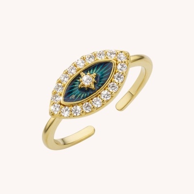 MYA-BAY Blue Eye Essential Ring