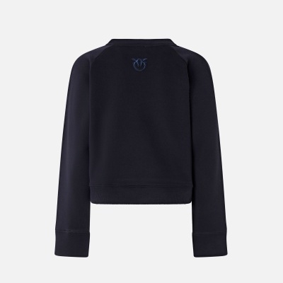 Sweatshirt with buttons