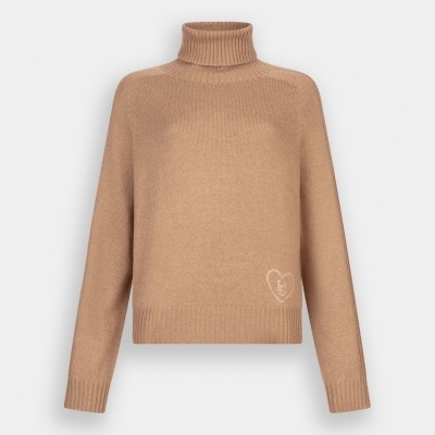 Wool and cashmere turtleneck
