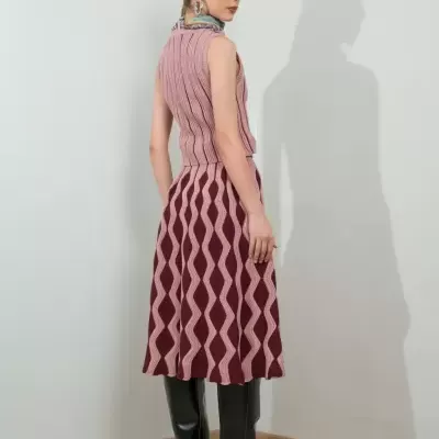 Geometric Francis Skirt