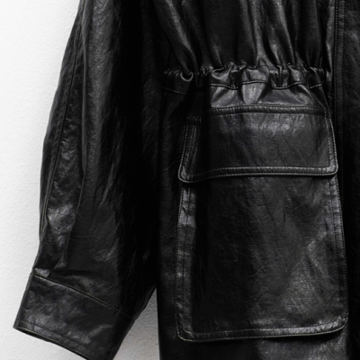 Must-Have Leather Effect Jacket