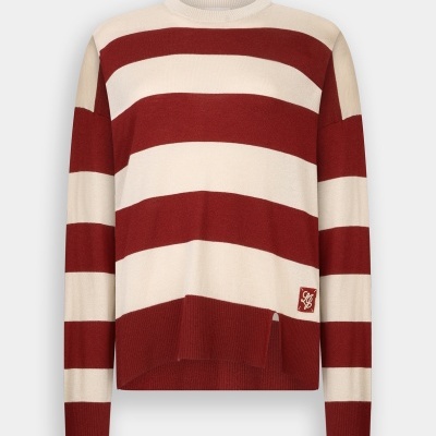 Striped jumper in wool blend