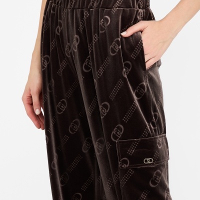 Chenille jogging pants