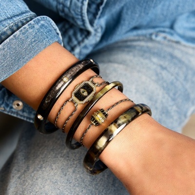 MYA-BAY Black Naomi Bracelet