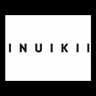 Texto a preto INUIKII em fundo branco