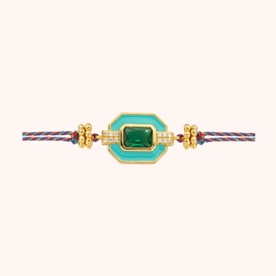 MYA-BAY Turquoise Arte Deco Bracelet