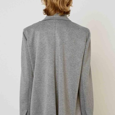 Double-Breasted Blazer with Classic Lapel