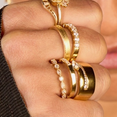 MYA-BAY Blue Lady Ring MYA-BAY Blue Lady Ring