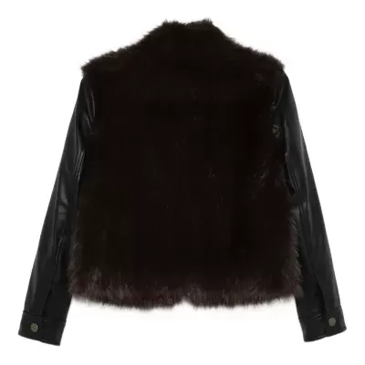 Panelled-design long-sleeve jacket Panelled-design long-sleeve jacket