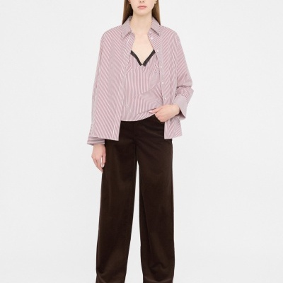 Choco Velvet trousers