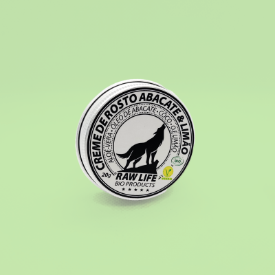 Creme de rosto pele seca /1ªs rugas de abacate & limão 20g