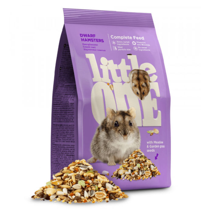 Little One - Alimento para Hamsters Anões -  pack 10 x 400 g Little One - Alimento para Hamsters Anões -  pack 10 x 400 g