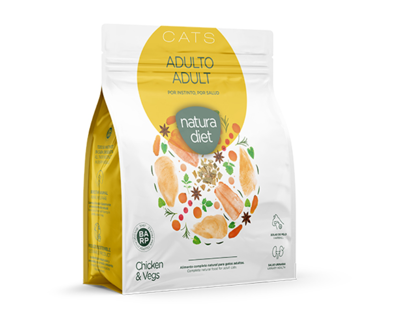 NATURA DIET GATO  ADULTO FRANGO - 3 kg - grain free - super premium - pack econômico disponível NATURA DIET GATO  ADULTO FRANGO - 3 kg - grain free - super premium - pack econômico disponível