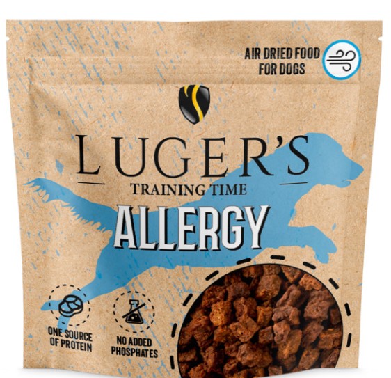 Luger's Training Time - Snack super premium para cão adulto com alergias - 130 g Luger's Training Time - Snack super premium para cão adulto com alergias - 130 g
