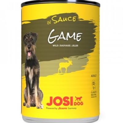JosiDog - Alimento em Molho para Cão - Carne de Caça - pack 12 unids JosiDog - Alimento em Molho para Cão - Carne de Caça - pack 12 unids