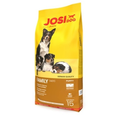 JosiDog Family - Ração Starter para Cão Puppy e Cadelas Gestantes/Lactantes - 15 kg - opção de packs econômicos JosiDog Family - Ração Starter para Cão Puppy e Cadelas Gestantes/Lactantes - 15 kg - opção de packs econômicos