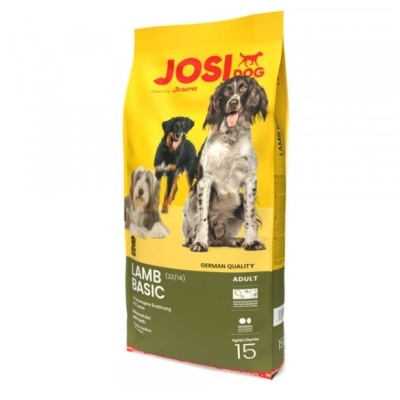 JosiDog Lamb Basic - Ração para Cão Adulto - Borrego - 15 kg - opção de pack econômico