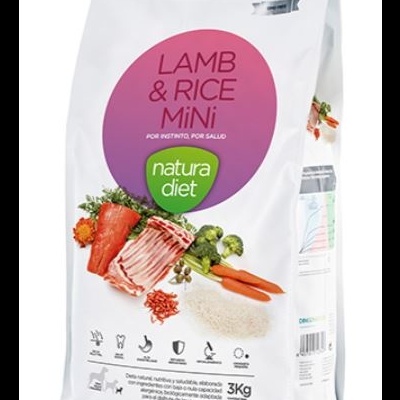NATURA DIET LAMB & RICE MINI 3 KG