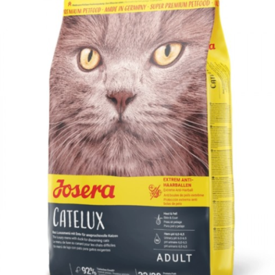 Josera Catelux - Ração Seca para Gato Adulto com Pelo Comprido - 2 kg - opção de pack econômico Josera Catelux - Ração Seca para Gato Adulto com Pelo Comprido - 2 kg - opção de pack econômico