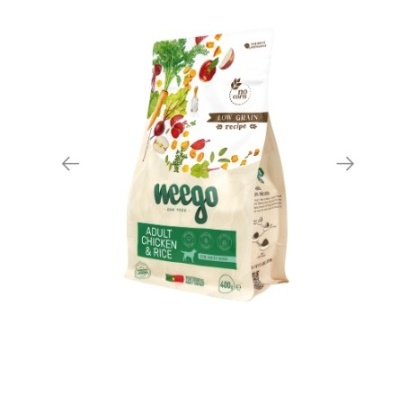 Weego Dog Food Adult Chicken & Rice Low Grain - Premium - 3 kg - opção de pack econômico Weego Dog Food Adult Chicken & Rice Low Grain - Premium - 3 kg - opção de pack econômico