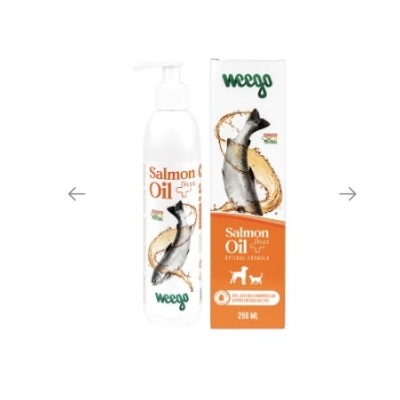 Weego Cat & Dog Salmon Oil + 250ml - alimentação + saúde - cães e gatos