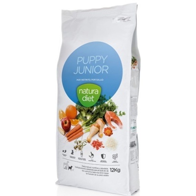 NATURA DIET PUPPY JUNIOR RAÇAS GRANDES - Premium - 3 kg - opção pack econômico 2 x 12 kg