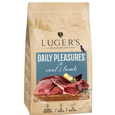 Luger's Puppy's Time - Ração seca para cachorro - Super Premium - Vitela e Bacalhau - opção de pack econômico Luger's Puppy's Time - Ração seca para cachorro - Super Premium - Vitela e Bacalhau - opção de pack econômico