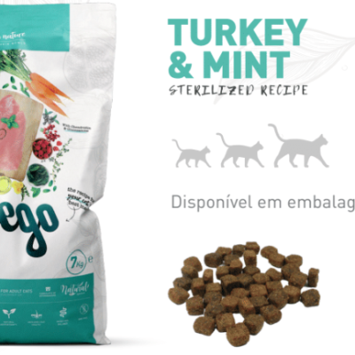 Ração para gatos Super premium Grain free Weego - Peru -1,5 kg -  esterilizados & sêniores - opção de pack econômico Ração para gatos Super premium Grain free Weego - Peru -1,5 kg -  esterilizados & sêniores - opção de pack econômico