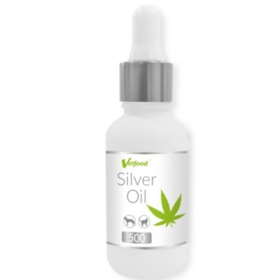 Vetfood - Suporte ao sistema imunitário Silver Oil 500 mg Vetfood - Suporte ao sistema imunitário Silver Oil 500 mg