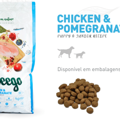 Ração para cães Weego - Premium - Chicken & pomegranate - filhotes - 3 kg - pack econômico disponível Ração para cães Weego - Premium - Chicken & pomegranate - filhotes - 3 kg - pack econômico disponível