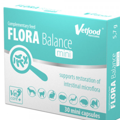 VETFOOD Flora Balance Mini - Raças Pequenas de cães e Gatos VETFOOD Flora Balance Mini - Raças Pequenas de cães e Gatos