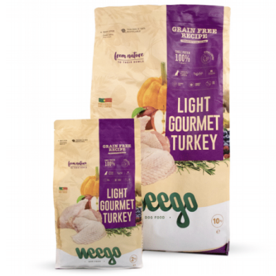 Weego - grain free - super premium - Light gourmet Turkey - opção de pack econômico Weego - grain free - super premium - Light gourmet Turkey - opção de pack econômico