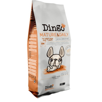 DINGO MATURE & DAILY - cães idosos e ou sedentários - 3 kg - opção de packs econômicos DINGO MATURE & DAILY - cães idosos e ou sedentários - 3 kg - opção de packs econômicos